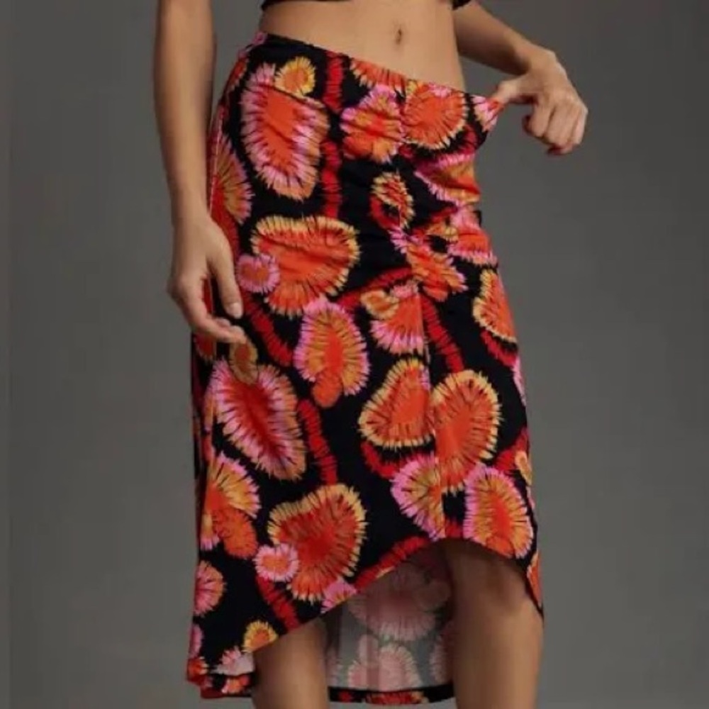Anthropologie FARM rio midi skirt